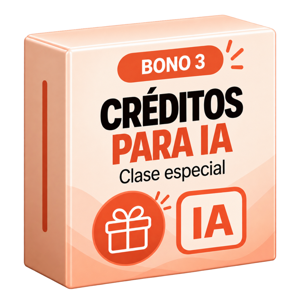 Bono 3: Créditos para IA, clase especial